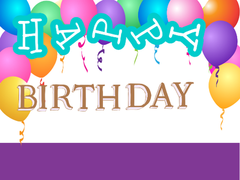 Birthday e-card remix