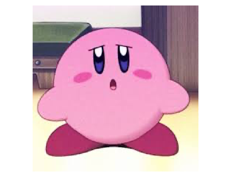 If ur not following me you make Kirby sad