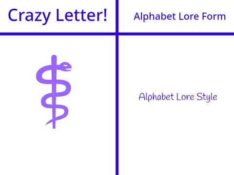 Give me a crazy letter and I’ll make it in Alphabet Lore Form! (Rebranded!) remix