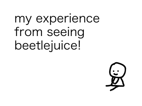 beetlejuice review!!