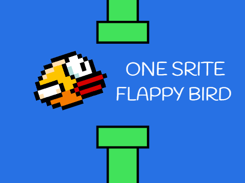 Flappy Bird One Sprite