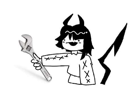 i found my wrench