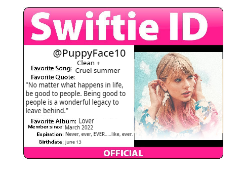 Lue06 Swiftie ID Remix!