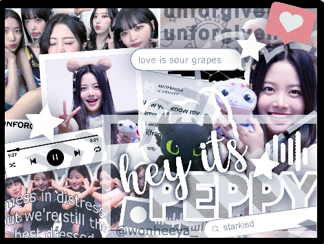 ≡;- ꒰ °bce for peppy! ꒱