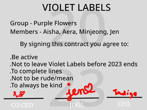 Purple Flowers ll Contract Signing remix