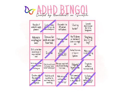 ADHD Bingo! remix!!!!!