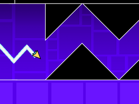 Geometry Dash 3 + WAVE + Ship!