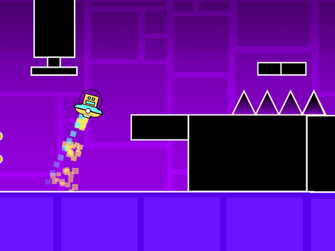 Geometry Dash Wave + UFO + Ship!