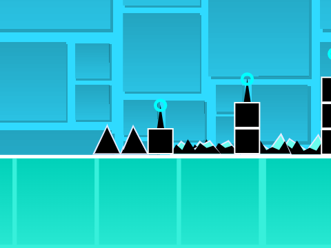 Geometry Dash 0.6 by cul_dev
