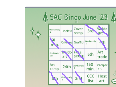 sac bingo no. 17345