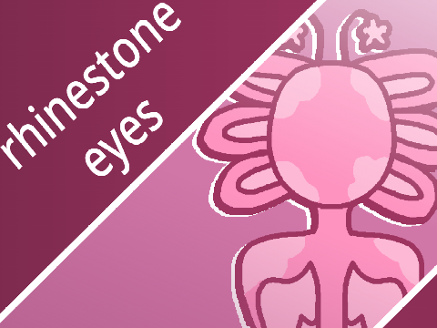 rhinestone eyes animation meme bday gift @wardensfavorite