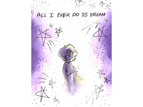 inktober 1 - dream