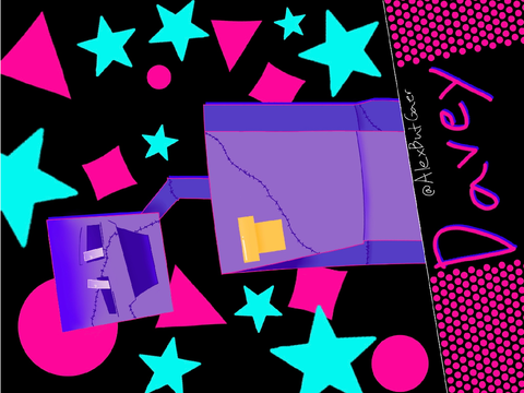 Dave/ Purple guy Fanart! =3