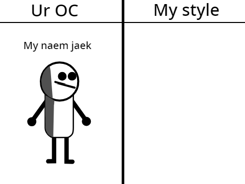 I'll make ur oc in my style remix