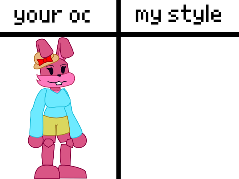 add your oc and i'll make it in my style remix-2
