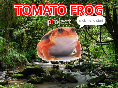 tomato frog science project
