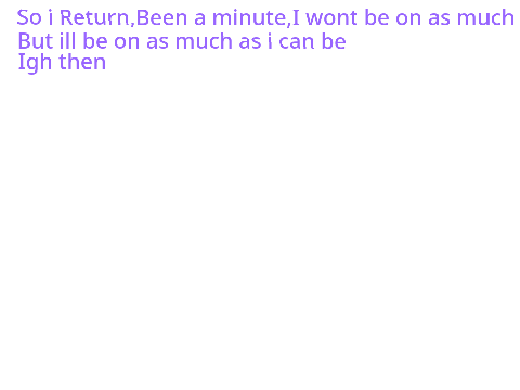 And i Return