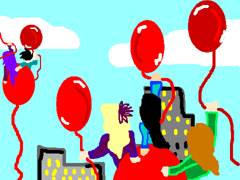 red balloon