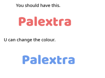 Text tutorial