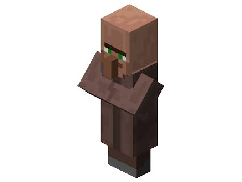 villager is blue O: