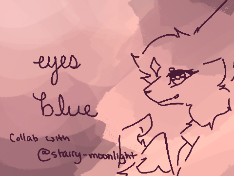 eyes blue ◈ collab 