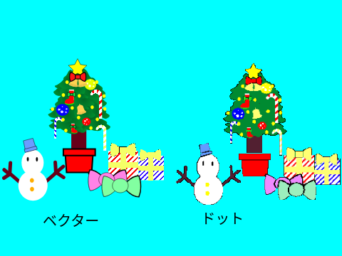 クリスマスツリードット