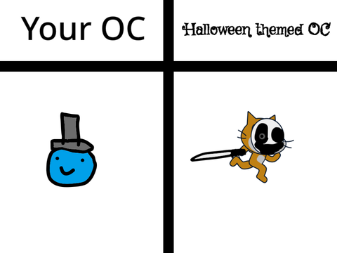 I will turn your OC into a Halloween themed OC remix