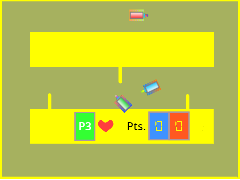 Get Tanked! 2 and 3 player game