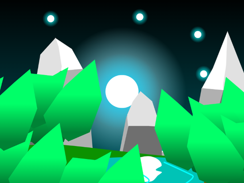 Mountains-Parallax