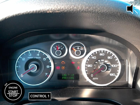 2008 Ford Fusion speedometer