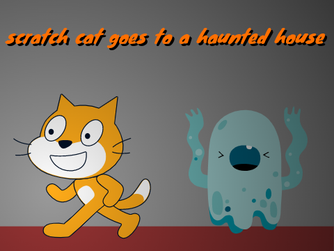scratch cat goes to a haunted house 1.2