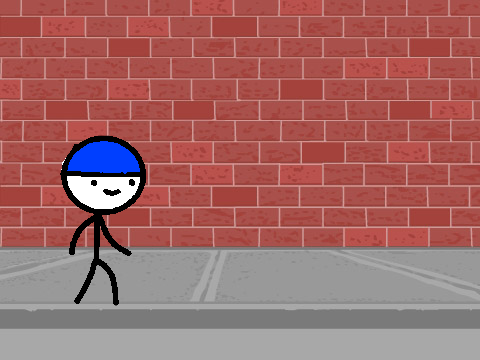 Walking new step to animating
