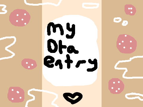 ⇀ ⁘My DTA Entry⁘ ↼  (Apple Fawn)