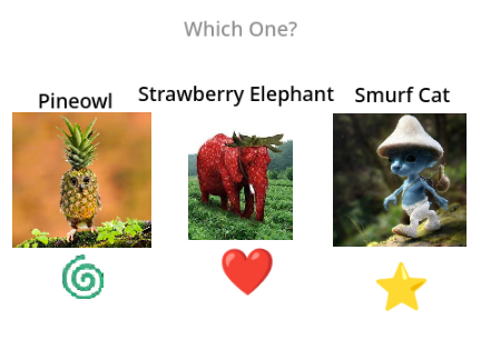 Smurf Cat VS Strawberry Elephant VS Pineapple Owl