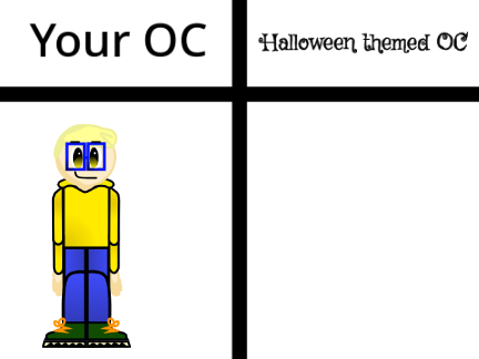 I will turn your OC into a Halloween themed OC remix