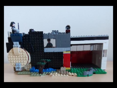Lego Empire Hangar Building II Moc's