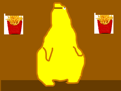  Dancing french fry