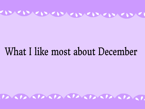 December Challenge #5