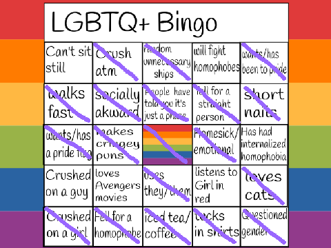 LGBTQ+ Bingo remix