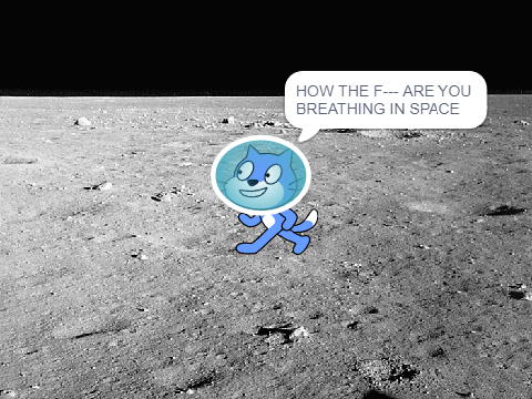 you look just like me! but in space