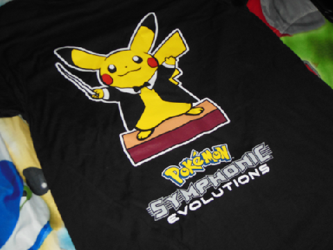 Pokemon Symphonic Evolutions shirt