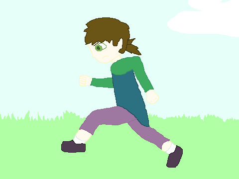 Human Run Cycle