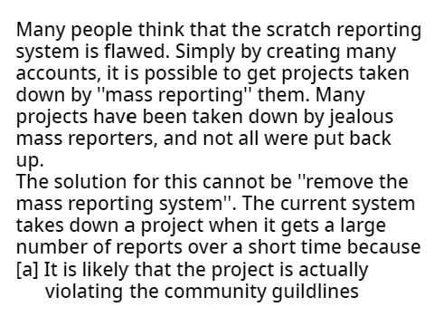 Reporting System Reform