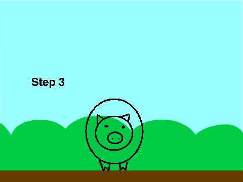 How to Draw a Cartoon Pig