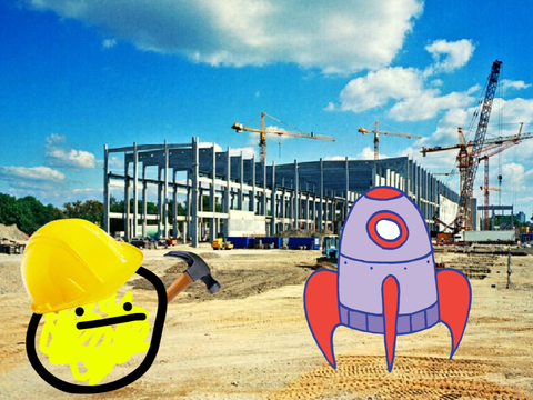 Little Guys Rebuild The Spaceship