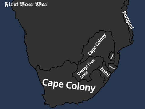 First Boer War Map!
