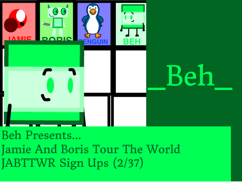 JABTTWR Sign Ups (2/37)