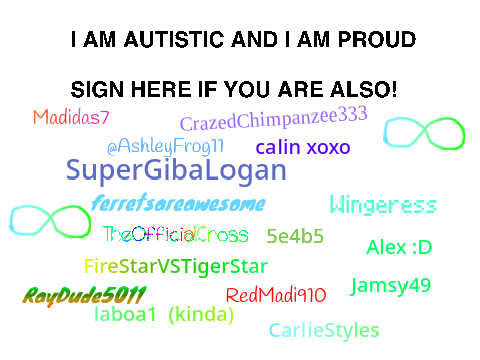 I Am Autistic and I Am Proud Too! (sign)   remix