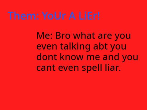 I'm tired...