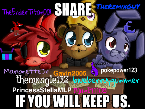 Sign To Keep FNAF On Scratch remix remix